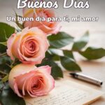 buenos días un buen día para ti, mi amor