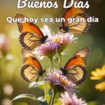 buenos días que hoy sea un gran día