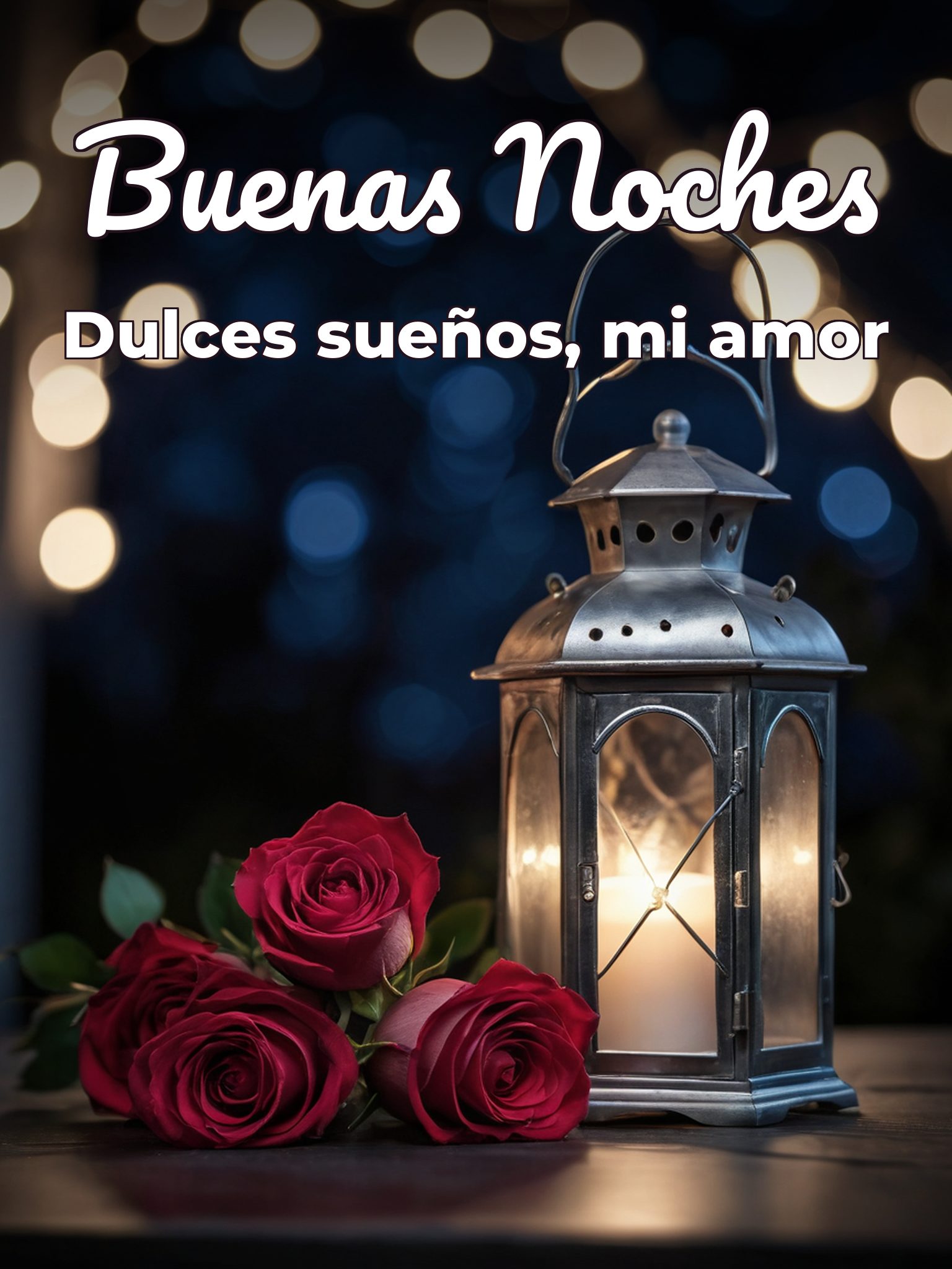 Frases para desear buenas noches a mi amor para celular