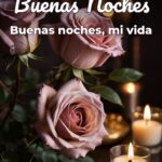 buenas noches buenas noches, mi vida