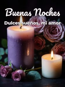 Frases para desear buenas noches a tu amor