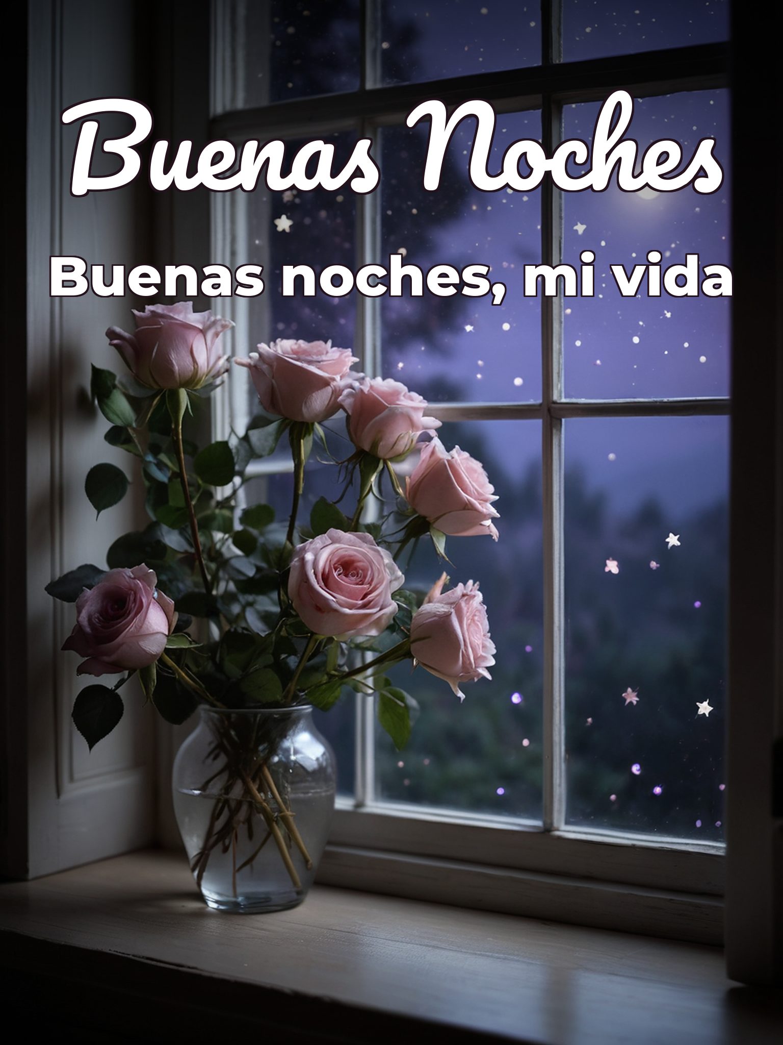 Frases para desear buenas noches a tu amor para Facebook