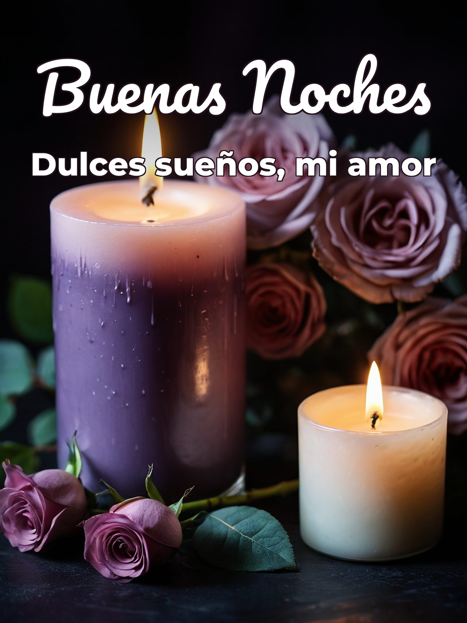 Frases para desear buenas noches a tu amor