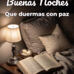 buenas noches que duermas con paz
