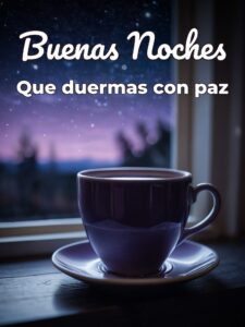 Frases para desear buenas noches a una mujer para Facebook