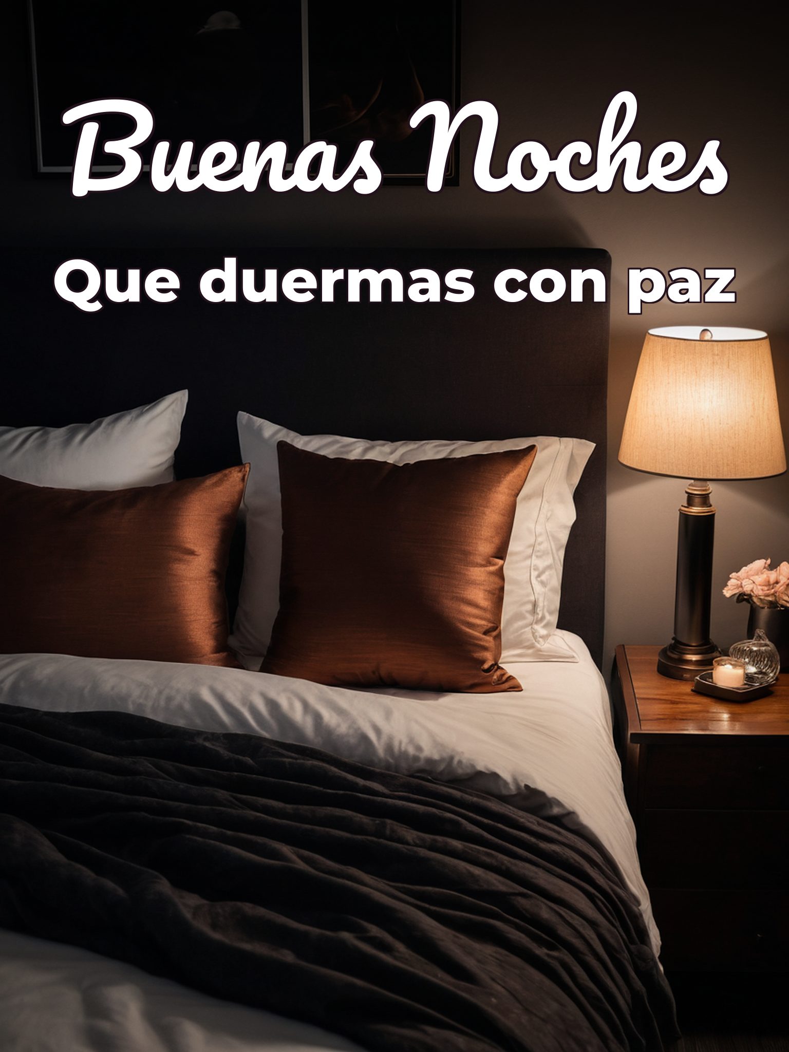 Frases para desear buenas noches a una mujer para WhatsApp