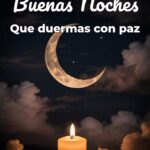 buenas noches que duermas con paz