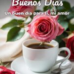 buenos días un buen día para ti, mi amor
