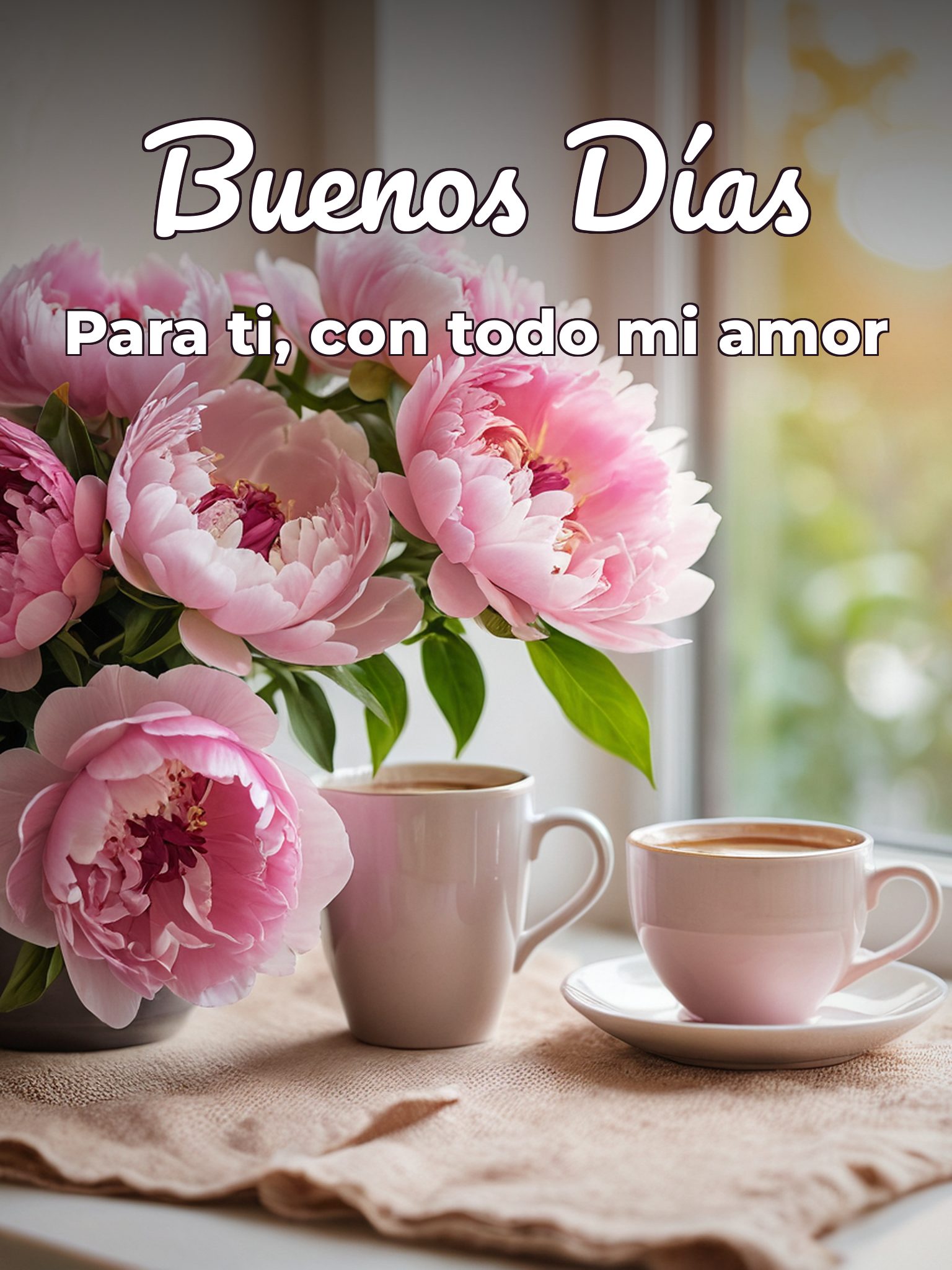 Frases para desear buenos días a mi amor para WhatsApp