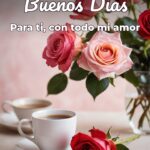 buenos días para ti, con todo mi amor