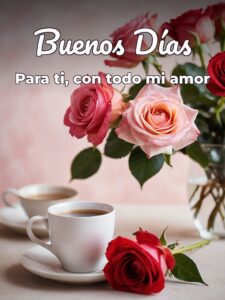 Frases para desear buenos días a un amor