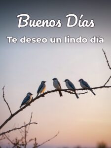 Frases para desear los buenos días para celular