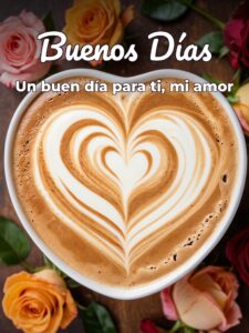 Frases para desear los buenos días para mi amor