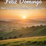 feliz domingo que tengas un domingo maravilloso