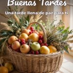 buenas tardes una tarde llena de paz para ti