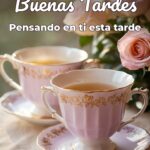 buenas tardes pensando en ti esta tarde