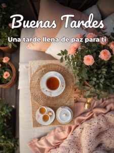 Frases para desear una linda tarde para WhatsApp celular