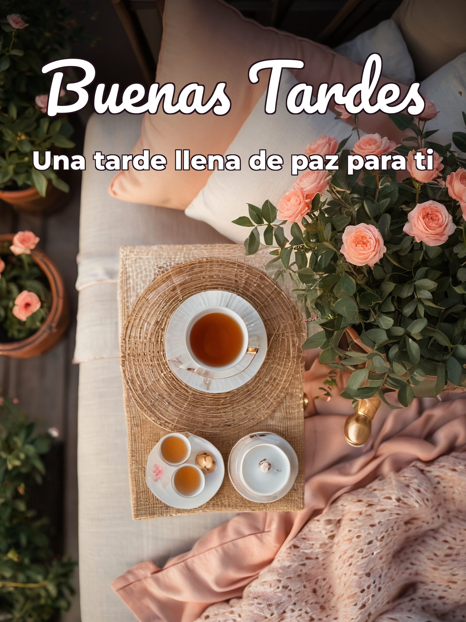Frases para desear una linda tarde para WhatsApp celular
