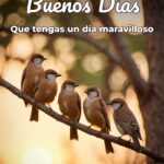 buenos días que tengas un día maravilloso