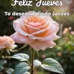 feliz jueves te deseo un lindo jueves