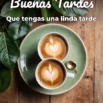 buenas tardes que tengas una linda tarde