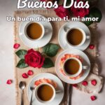 buenos días un buen día para ti, mi amor