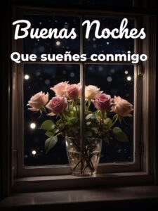 Frases romanticas de buenas noches para enamorar para Facebook