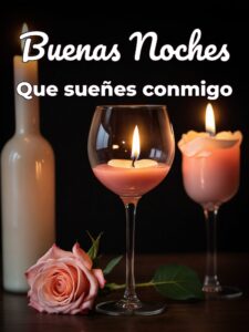 Frases romanticas de buenas noches para mi novia para Facebook