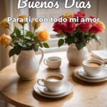 buenos días para ti, con todo mi amor