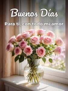 Frases romanticas de buenos días para enamorar para una amiga