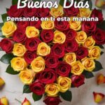 buenos días pensando en ti esta mañana