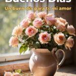 buenos días un buen día para ti, mi amor