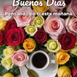 buenos días pensando en ti esta mañana