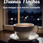 buenas noches que tengas una noche tranquila