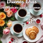 buenos días un buen día para ti, mi amor