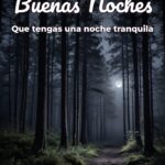 buenas noches que tengas una noche tranquila