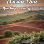buenos días que hoy sea un gran día