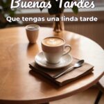 buenas tardes que tengas una linda tarde
