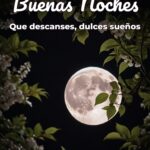 buenas noches que descanses, dulces sueños