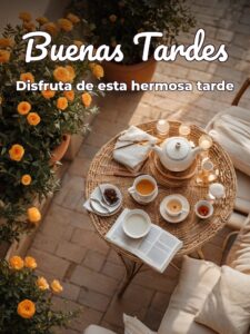 Gif de buenas tardes animados para WhatsApp celular