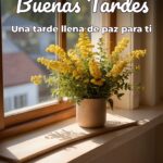 buenas tardes una tarde llena de paz para ti