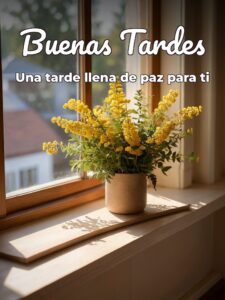 Gif de buenas tardes para Facebook y WhatsApp