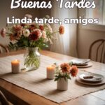 buenas tardes linda tarde, amigos