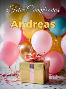 Feliz cumpleaños andreas