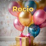 feliz cumpleaños rocio