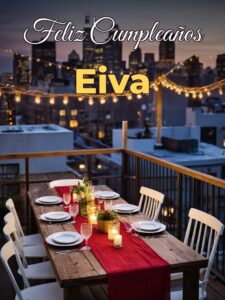 Feliz cumpleaños eiva