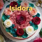 feliz cumpleaños isidora