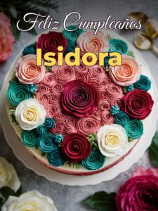 Feliz cumpleaños isidora