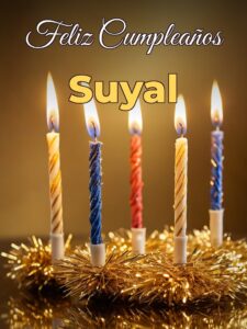 Feliz cumpleaños suyal