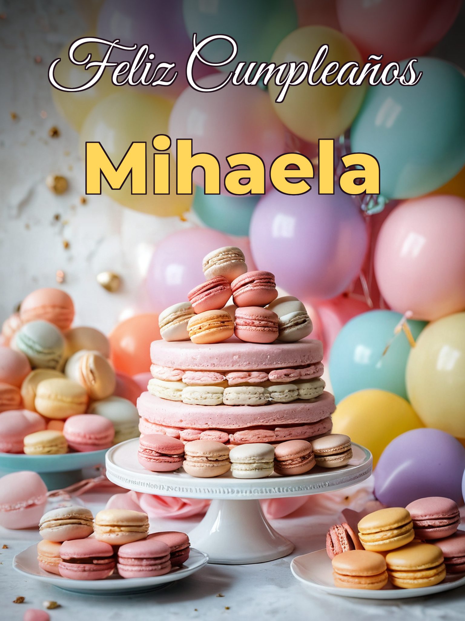 Feliz cumpleaños mihaela